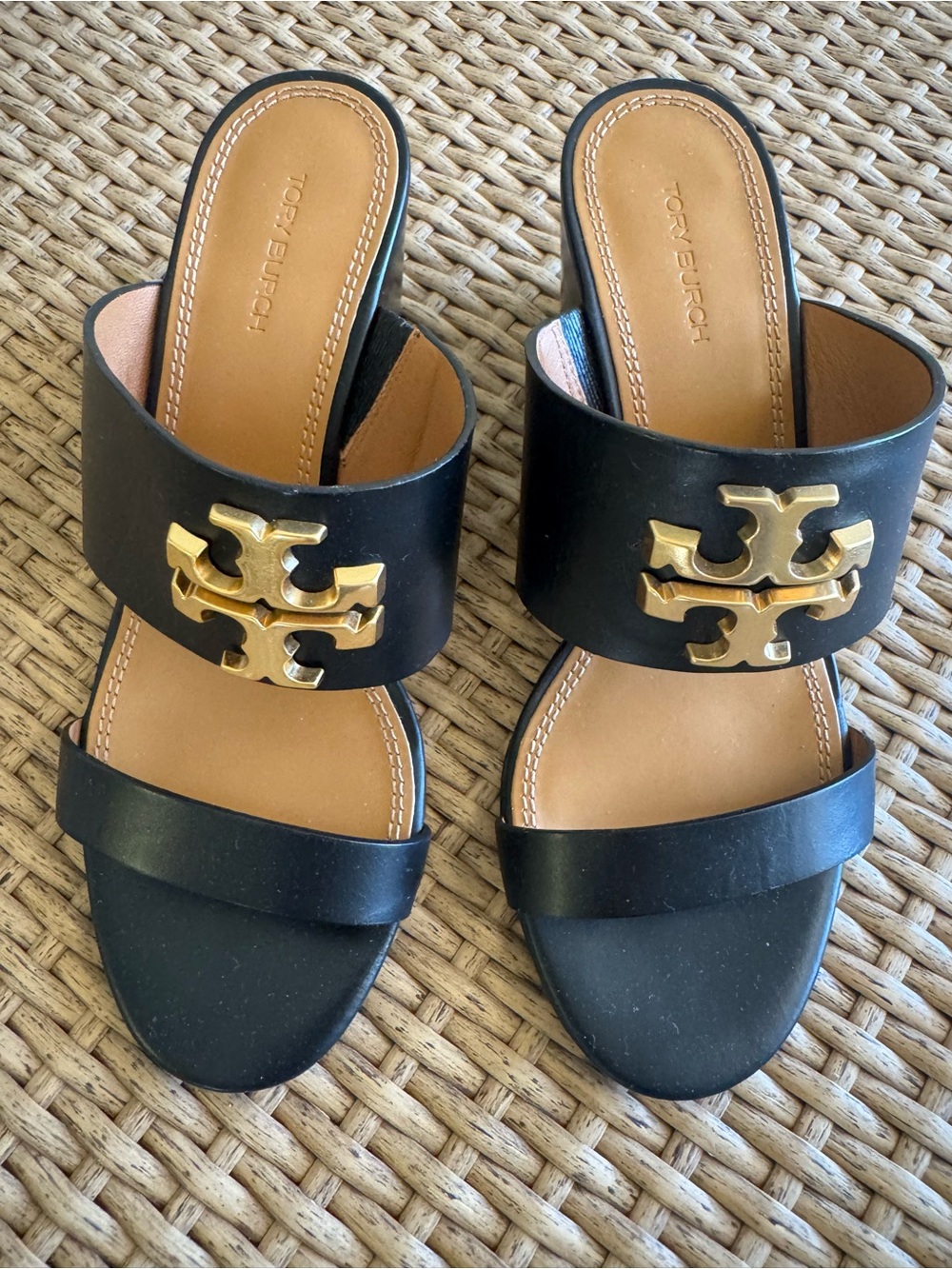 Tory Burch Everly 65mm Wedge Sandals - Size 7 - Used
